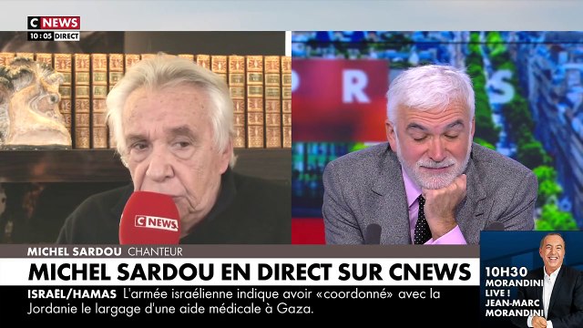 Furieux contre BFMTV, Michel Sardou pousse un énorme coup de gueule chez Pascal Praud sur CNews