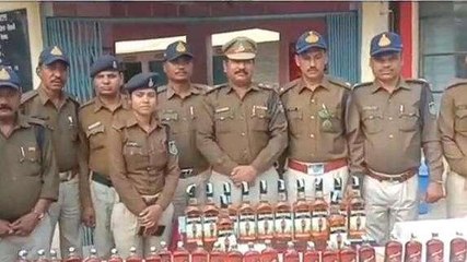 सिवनी:लग्जरी कार ने उगली अवैध शराब,जखीरा देख उड़े होश