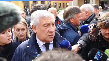 Alluvione in Toscana, Tajani a Prato