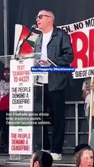 Ünlü Rapçi Macklemore “Özgür Filistin” Mitinginde