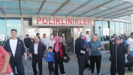 Devlet Hastanesinde çıkan yangın 1 saatte söndürüldü
