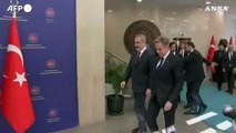 Blinken incontra il ministro degli Esteri turco ad Ankara