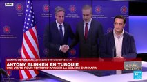 La visite d'Antony Blinken en Turquie illustre l'état des tensions entre Washington et Istanbul