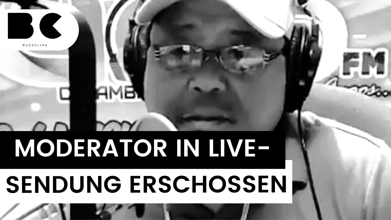Radiomoderator während laufender Sendung erschossen