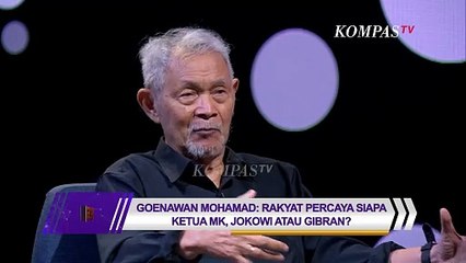 Goenawan Mohamad: Jangan-jangan Jokowi-isme jadi Wani Piro-isme | ROSI