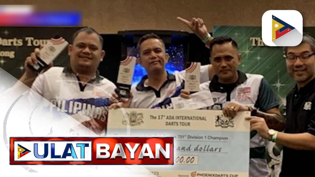 Pilipinas, humakot ng medalya sa 17th ADA International Darts Tour 2023