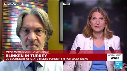 'Big differences' in Turkey, US stances on Gaza as Blinken visits