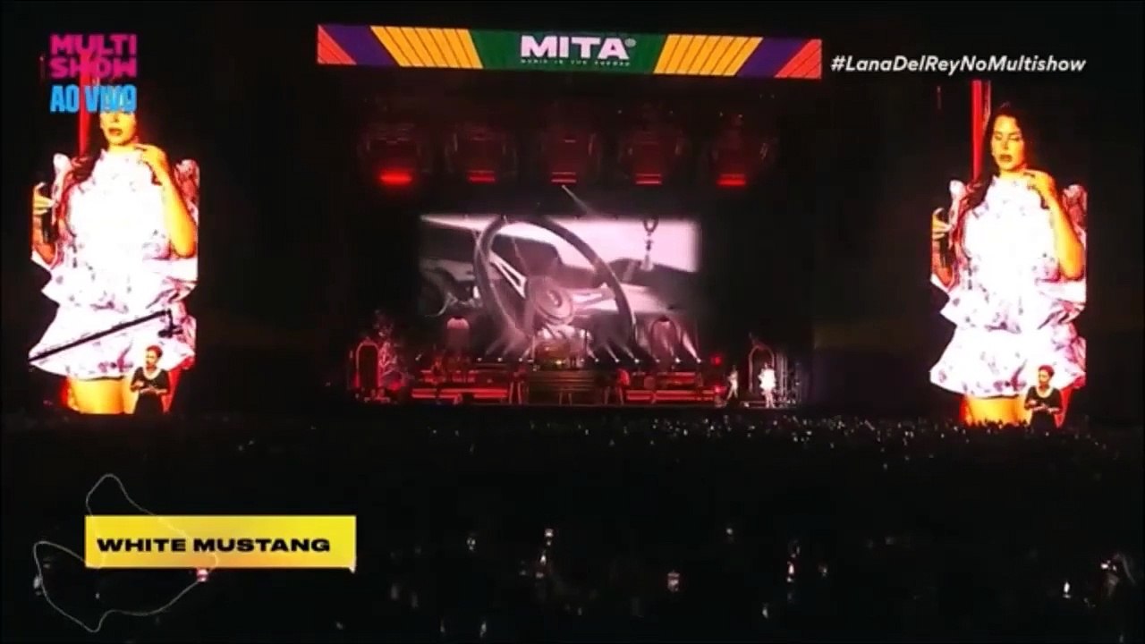 LANA DEL REY — White Mustang (Extended intro; band outro with dance segment) | From “LANA DEL REY 2023 TOUR” | MULTISHOW | AO VIVO — #LanaDelReyNoMultishow | BRASIL | Lana Del Rey live at MITA Festival 2023