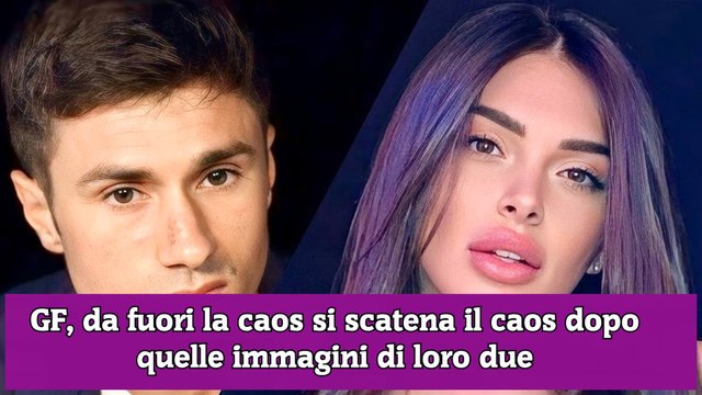 GF, da fuori la caos si scatena il caos dopo quelle immagini di loro due