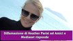 Diffamazione di Heather Parisi ad Amici e Mediaset risponde