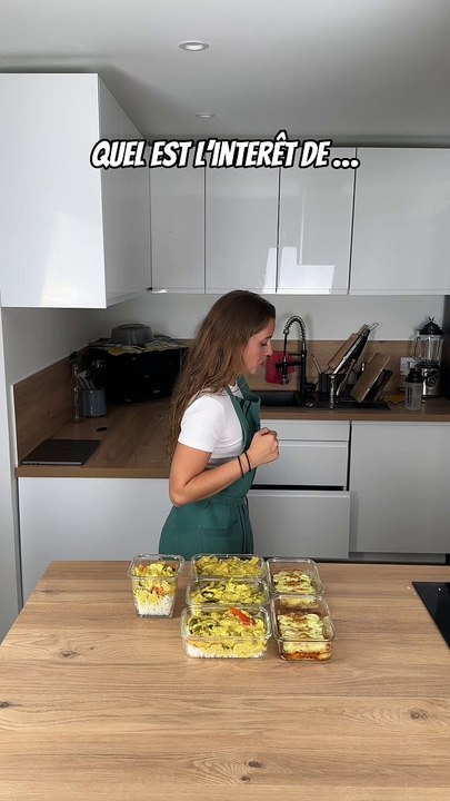 Je te partage une newsletter par semaine pour t’aider à preparer tes plats de la semaine en moins d’une heure et pour 3€/repas en moyenne ☀️