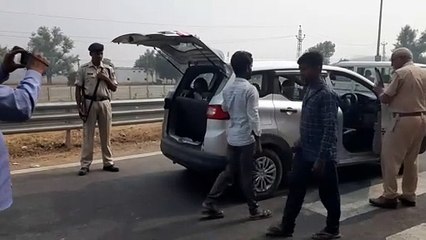 विधानसभा चुनाव को लेकर बढ़ाई चौकसी, हाईवे पर हो रही वाहनों की जांच, देखे वीडियों