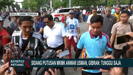 Kata Gibran Soal Putusan MKMK untuk Anwar Usman Cs Pengaruhi Status Cawapres-nya