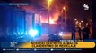 Incendio en Puente Piedra: fuego destruye almacén clandestino de reciclaje