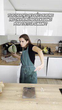 Je te partage toutes les semaines des recettes faciles à faire, en moins d’une heure et pas cher dans la Newsletter Les Meals Prep de Roro ‍