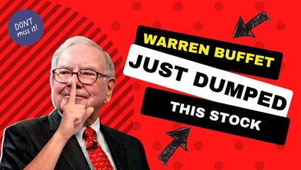 Warren Buffett Just DUMPED this Stock
