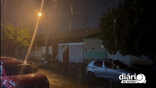 Sertão da Paraíba registra chuvas fortes em várias cidades; em Coremas choveu 80 milímetros