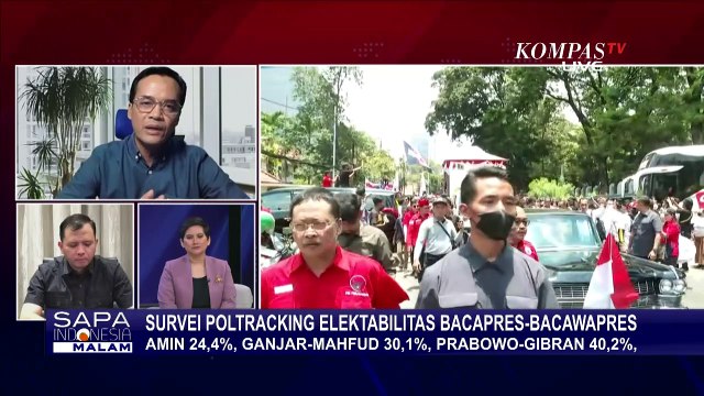 Saling Salip Elektabilitas di Pemilu Presiden 2024, Ada Pengaruh Efek Jokowi?