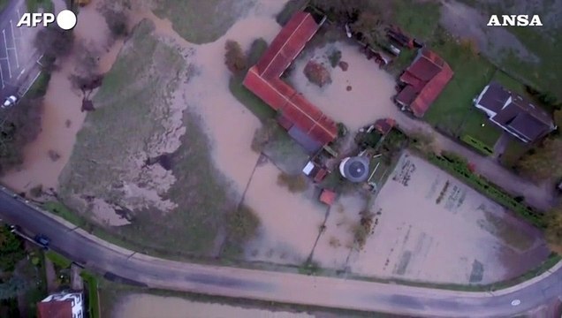 Francia, allerta rossa nel dipartimento del Pas-de-Calais: esonda fiume Aa