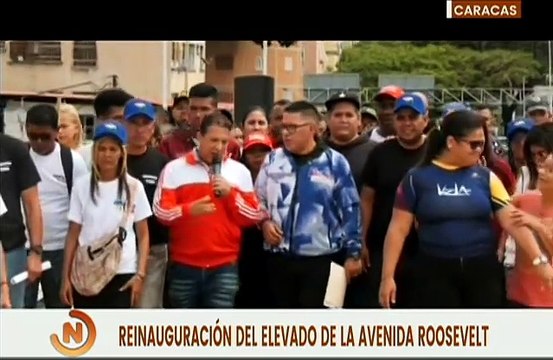 Caracas | Reinauguran elevado de la av. Roosevelt favoreciendo a la pqa. San Pedro y Santa Rosalía