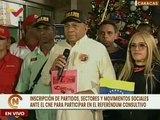 Frente Revolucionario Alberto Muller Rojas participa en la adhesión al CNE en defensa del Esequibo