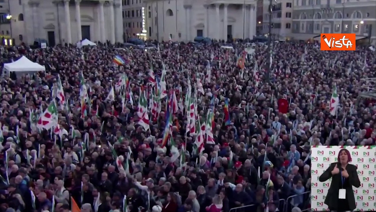 Schlein: "Da qua messaggio chiaro a Governo Meloni, basta!"