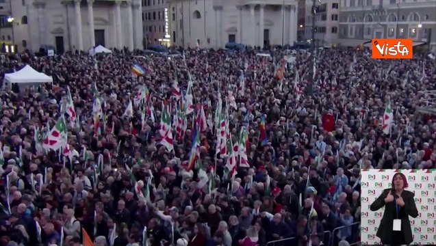 Schlein: Da qua messaggio chiaro a Governo Meloni, basta!