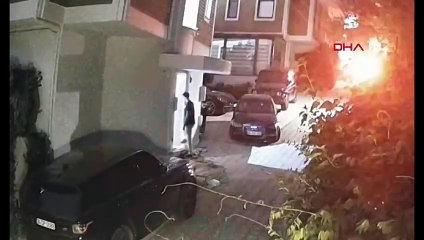 Çekmeköy'de Tutuklanan Çiftin Kavgası Güvenlik Kamerasına Yansıdı