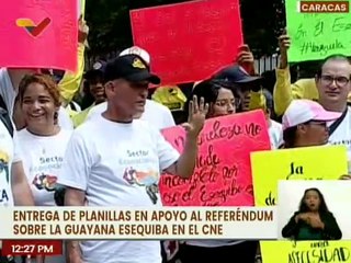 Download Video: Caracas | Integrantes del sector ecosocialista dan su respaldo al proceso de Referéndum Consultivo