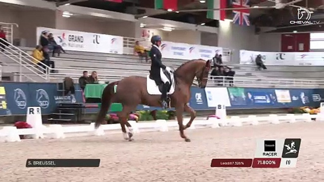 Grand National FFE - AC Print - Dressage | Saint-Lô (FRA) | Stephanie BRIEUSSEL | FELLINI DU SOLEIL