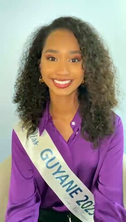 Message de la Miss Guyane 2023 avant son départ