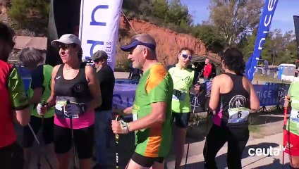 Una épica 'Anyera Nordic Walking Cámara de Comercio de Ceuta' corona a los grandes campeones