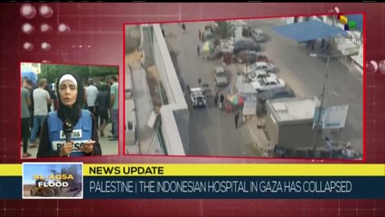 Palestine: The Indonesian hospital in Gaza has collapsed