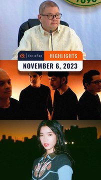 Rappler's highlights: Marcos' new agri chief, Rivermaya, Sophia Laforteza | The wRap | November 6, 2023