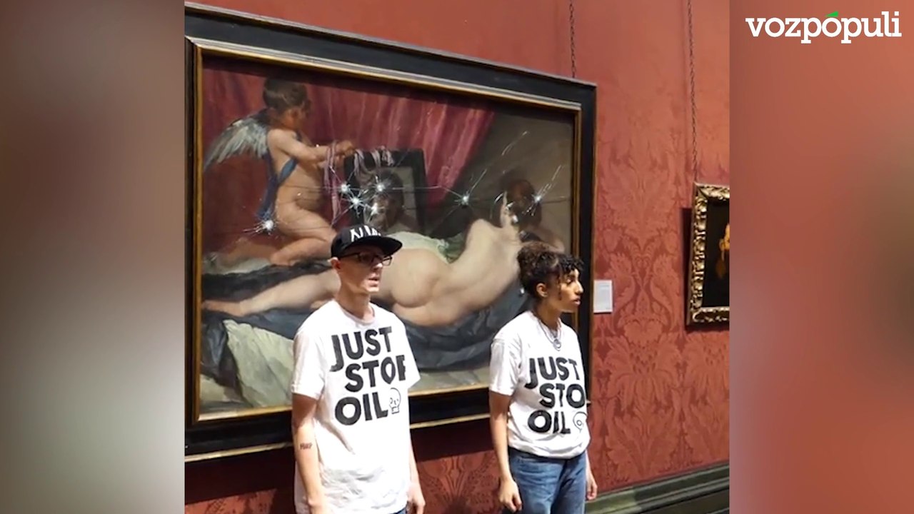 Atacan a martillazos 'La Venus del espejo' de Velázquez en la National Gallery de Londres