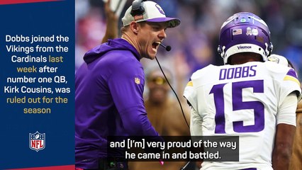 Dobbs making an instant big impact at the Vikings