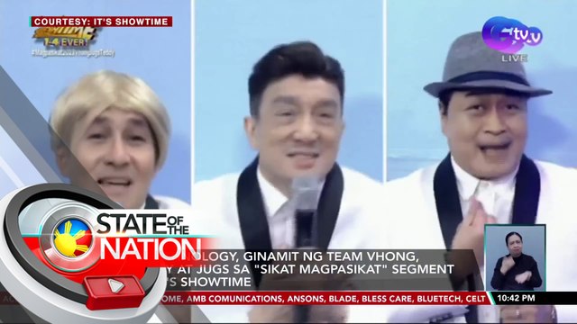 AI Technology, ginamit ng team Vhong, Teddy at Jugs sa Sikat Magpasikat segment ng It's Showtime | SONA