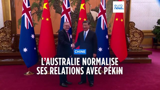 La Chine et l'Australie normalisent leurs relations diplomatiques et commerciales