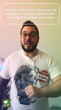 Tu as tout faux ! La Liberté guidant le Peuple ne représente pas la révolution de 1789! | Histoire de l'art | Histoire