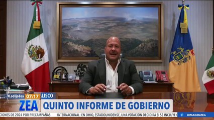 Enrique Alfaro rendirá hoy su quinto informe de gobierno