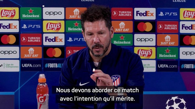 Simeone : Nous attendons un grand soutien de nos supporters