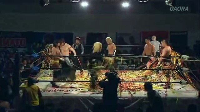 Masato Yoshino & Shingo Takagi & Akira Tozawa vs YAMATO & BxB Hulk & Kzy