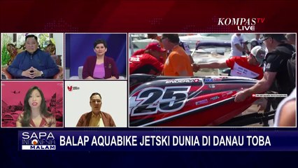 Persiapan Jelang lomba Aquabike Jetski Dunia di Danau Toba yang Diikuti 40 Pebalap dari 18 Negara