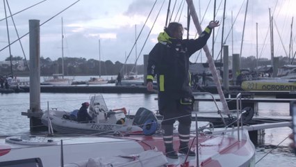 Transat Jacques Vabre Normandie Le Havre 2023 : LUNDI 06112023 - AMBIANCE PONTONS LORIENT