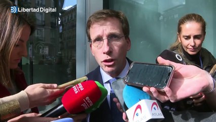 Almeida muy duro con el PSOE por "amnistiar golpistas"