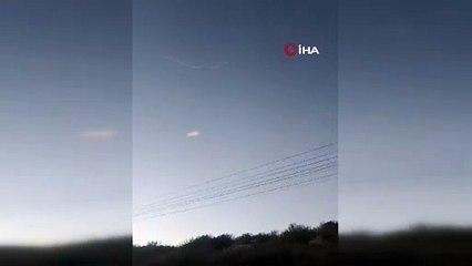 Lübnan'dan İsrail'e 30 füze fırlatıldı!