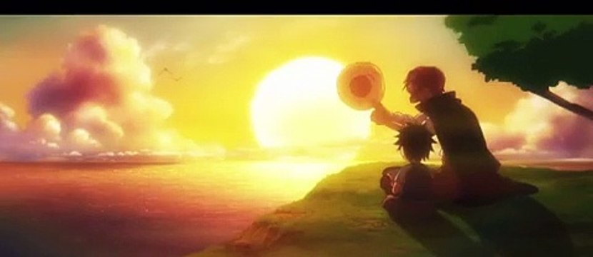 Luffy Shanks Momment