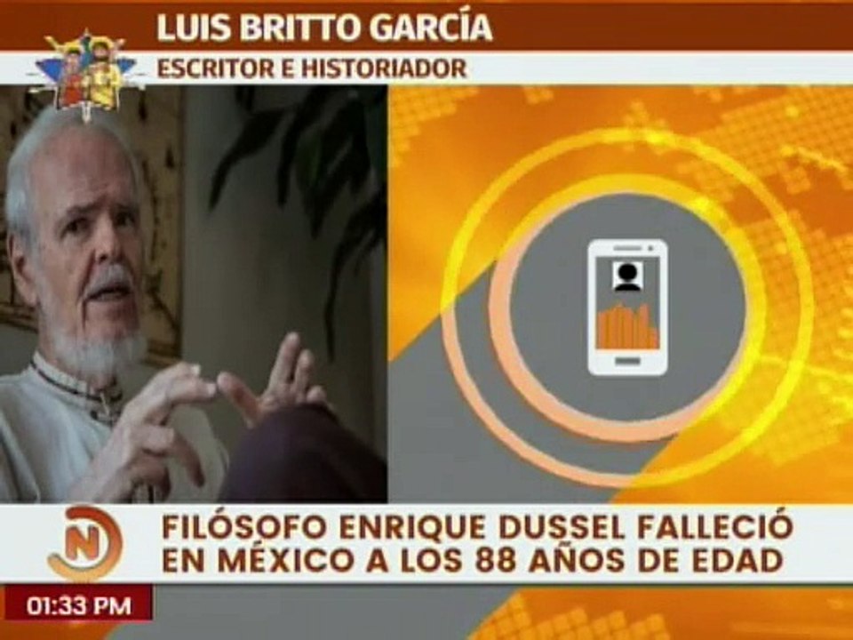 Historiador Luis Britto García: Actualmente Europa está sembrada de bases militares