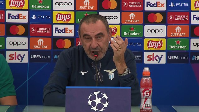 Lazio - Feyenoord: la conferenza stampa di Sarri e Provedel