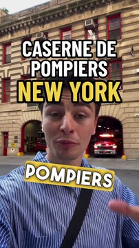 Visite d'une caserne de pompiers à New York